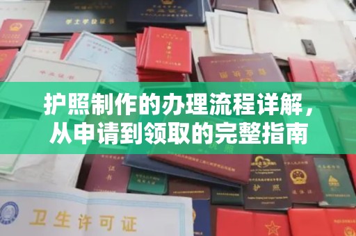 郓城护照制作的办理流程详解，从申请到领取的完整指南